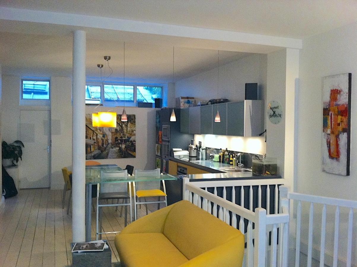 Modern Design Loft Apartment, Steps To Notre Dame Paris Dış mekan fotoğraf